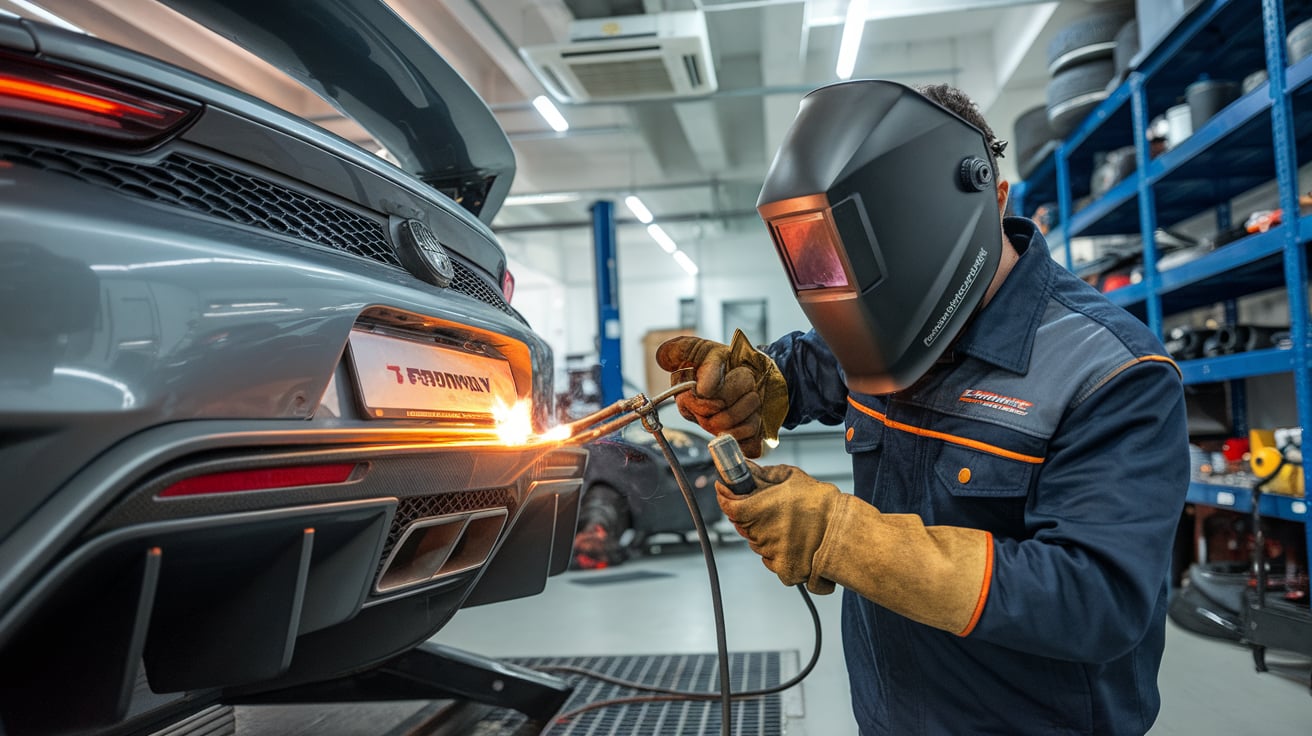 Auto welding tool