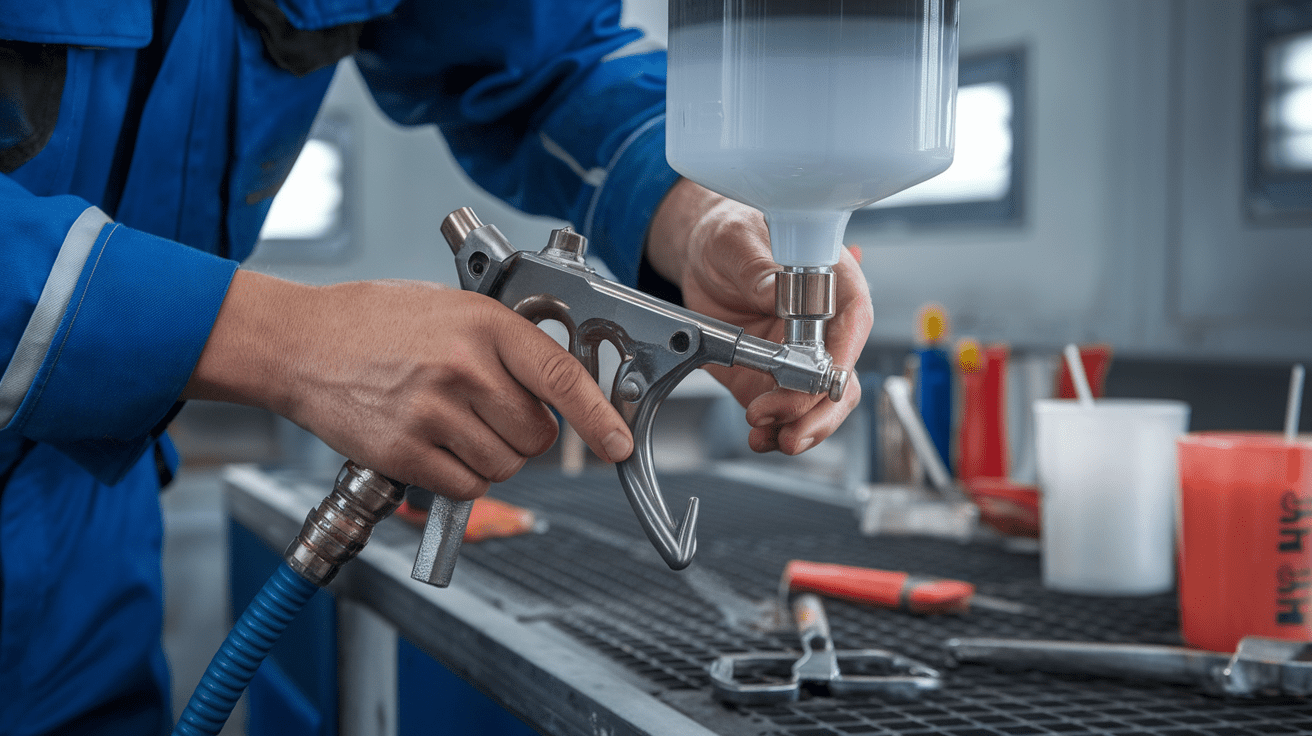 automotive HVLP spray