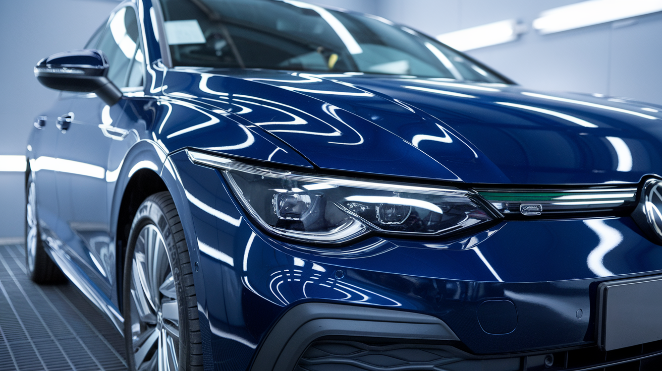 Ceramic finish car