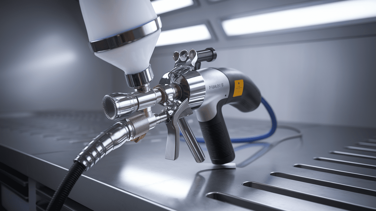 clear coat HVLP gun