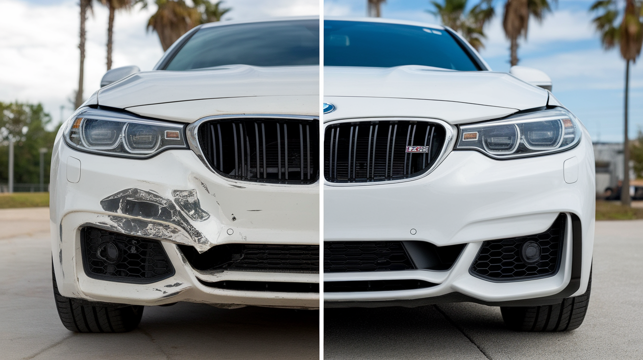 Auto bumper fix