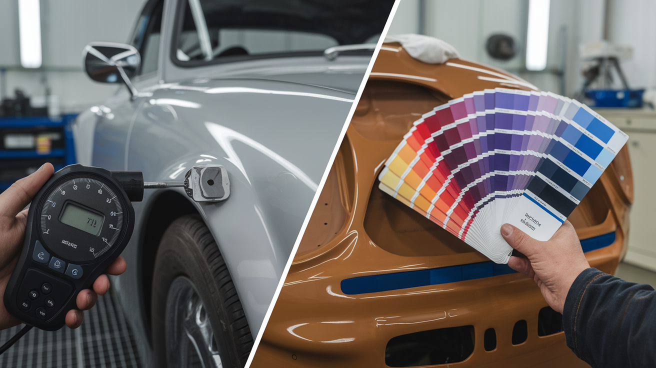 Paint spectro device