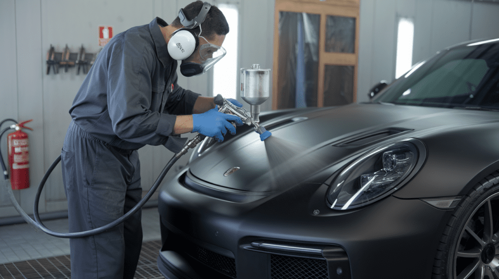 Car paint gun