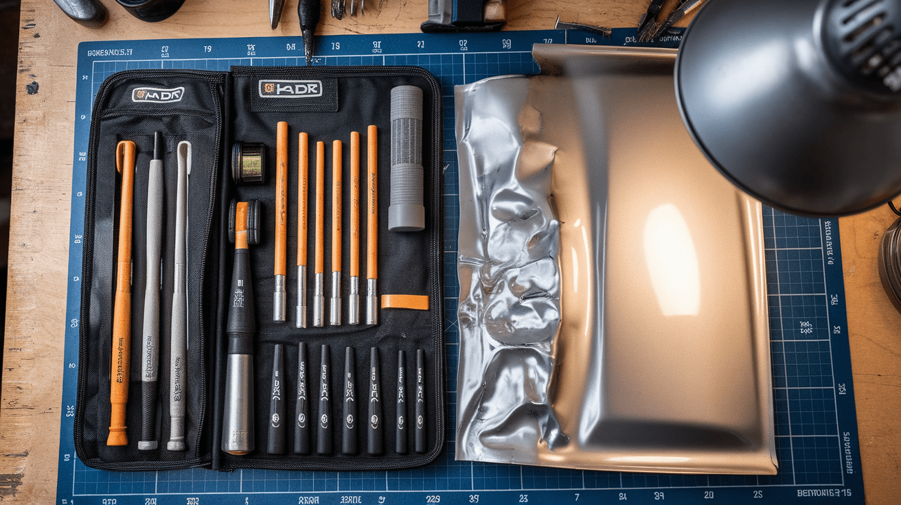 Paintless dent repair rods