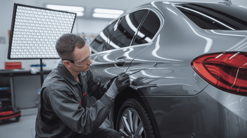 Paintless dent repair