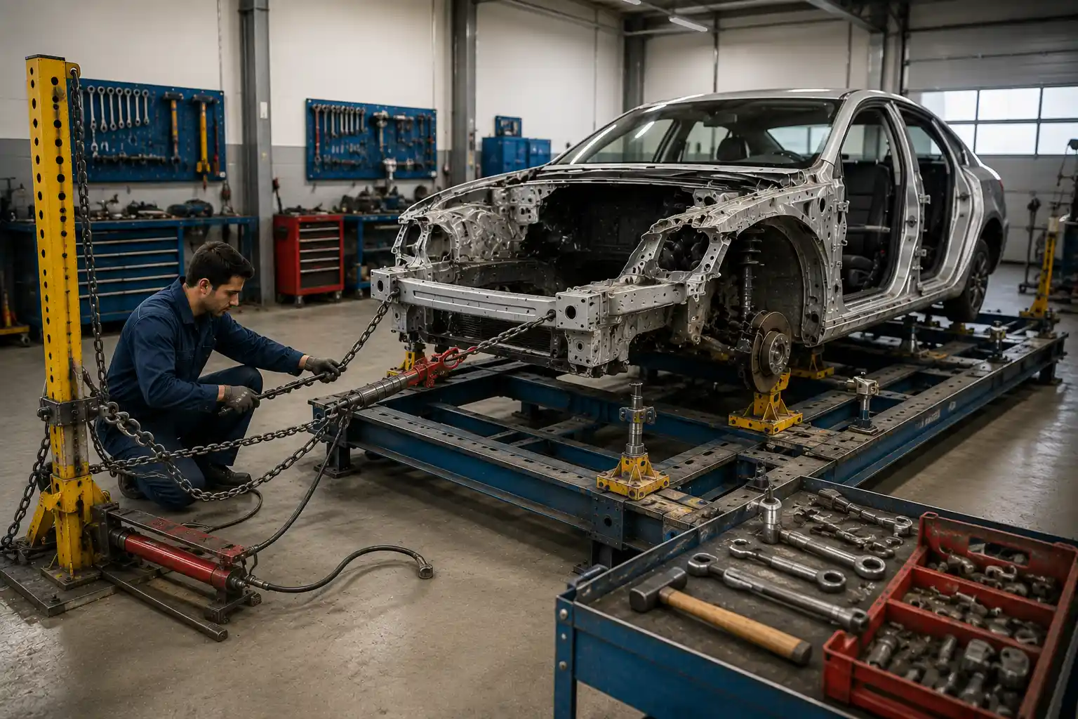 Chassis straightening