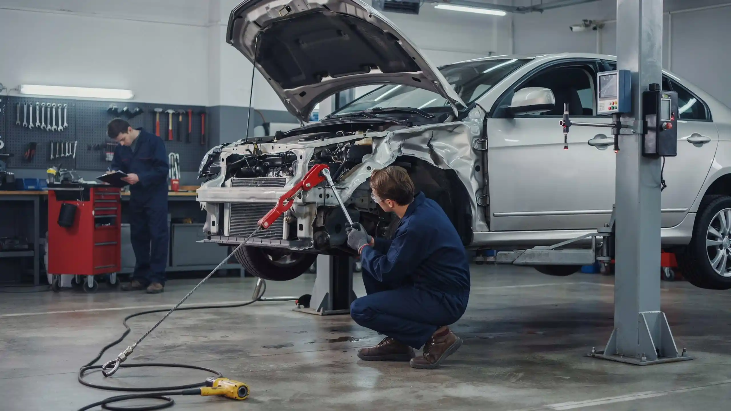 Car frame repair