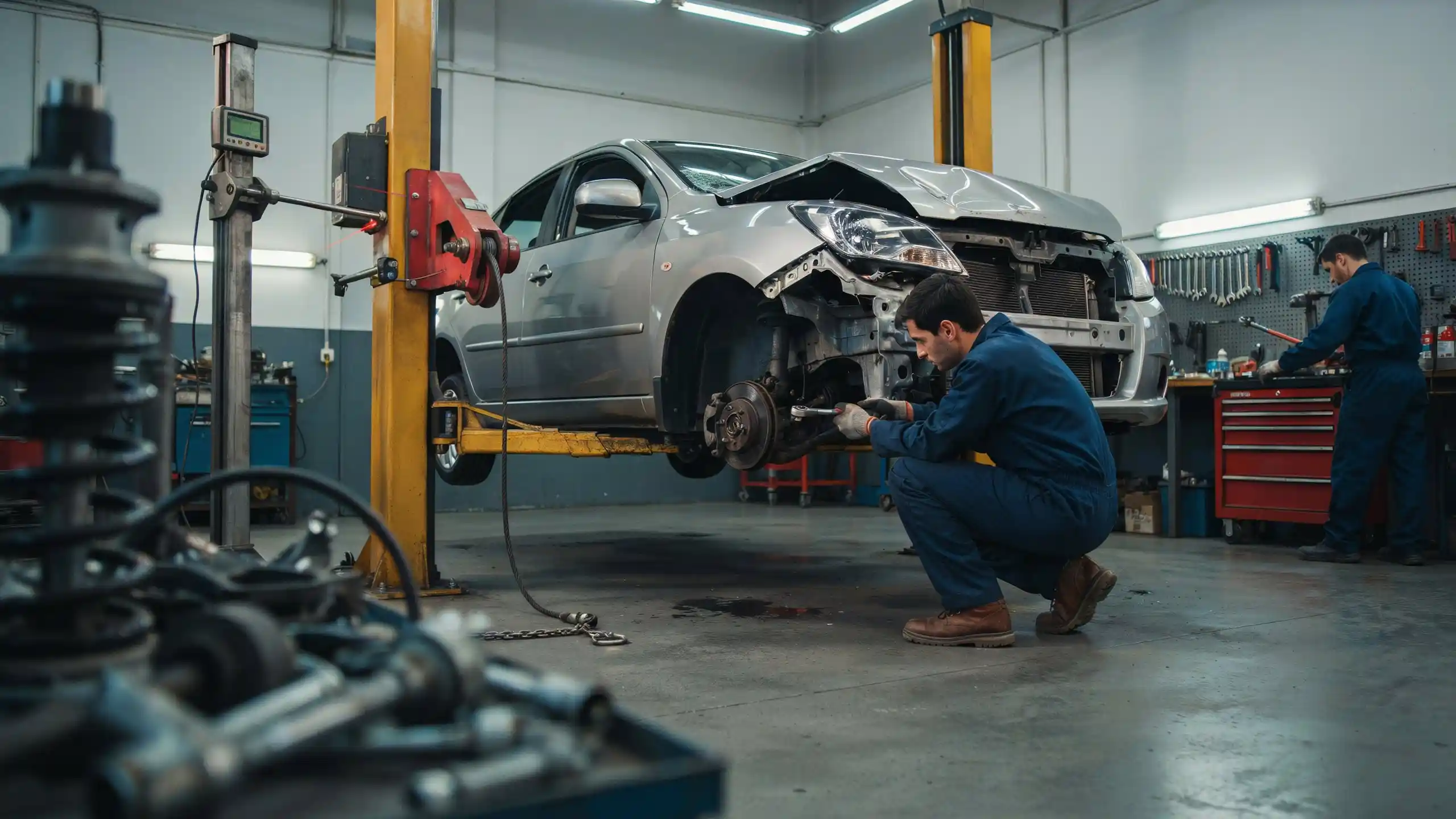 Bent chassis fix