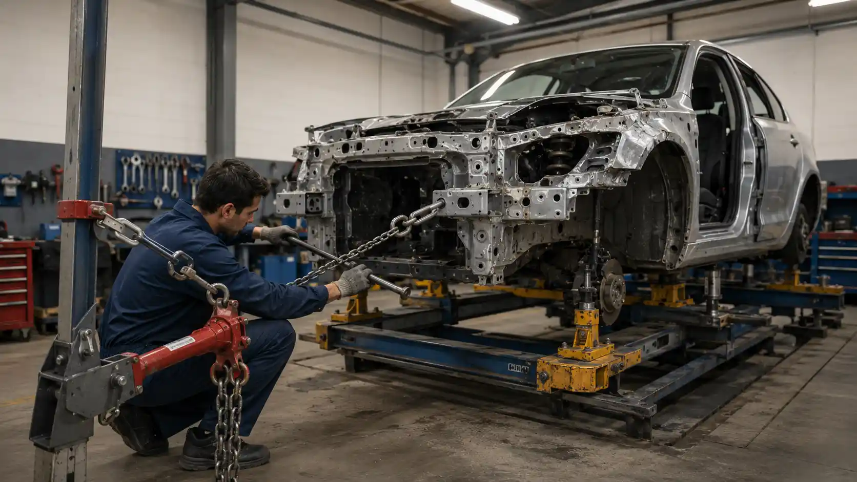 Car chassis repair