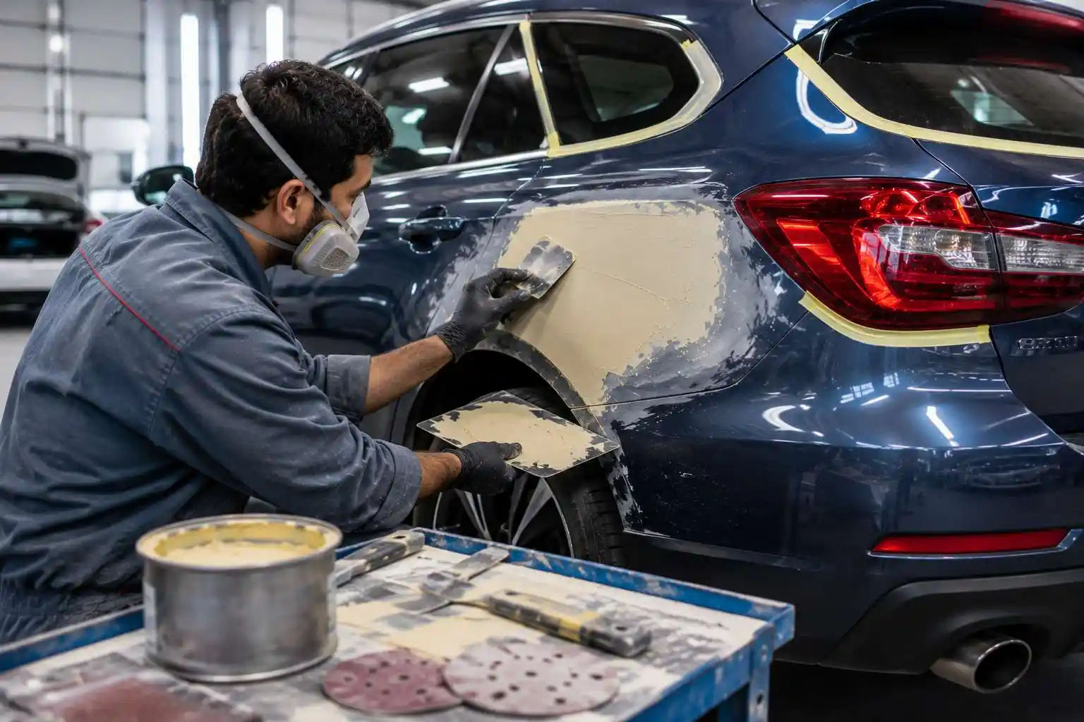 Professional dent repair