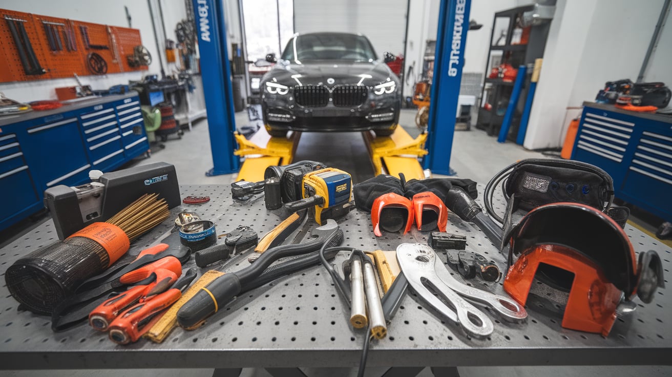 Car welding tools