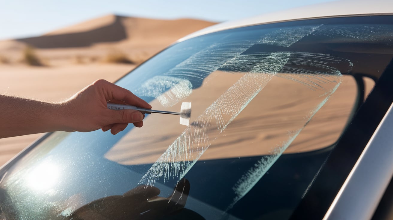 Auto windshield repair