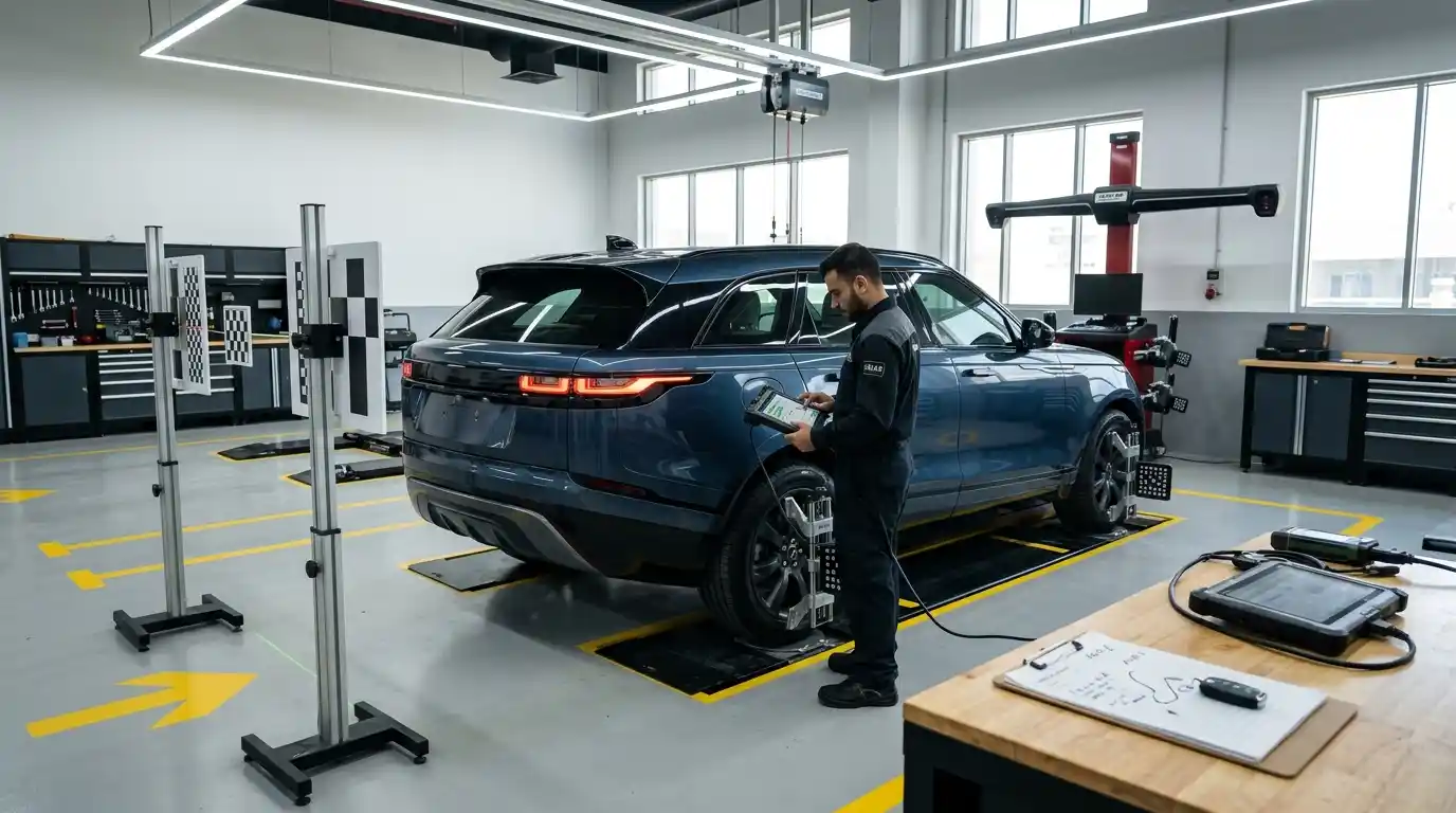 The Road Does Not Decide the ADAS Calibration Method ADAS calibration route determined by procedure rather than an ordinary road test