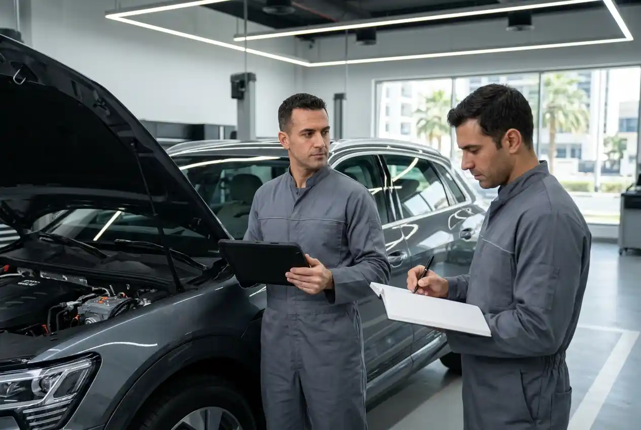 XPeng connected-vehicle warnings and diagnostic history recorded before software or module changes
