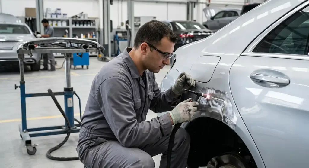 aluminium panel repair vs replacement